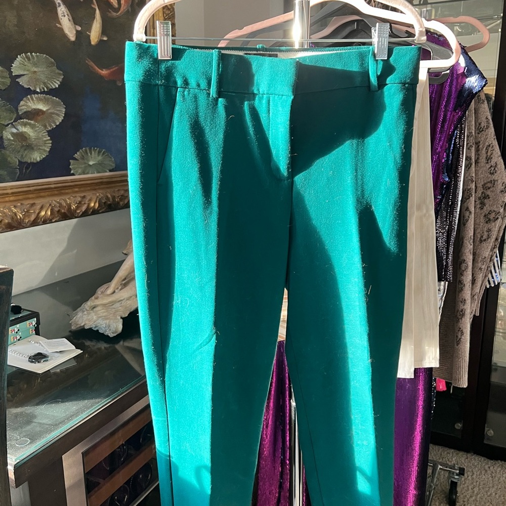J. Crew Christmas Green pants